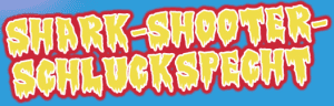 SchleFaZ-Cocktailbuch-Grafik: Shark Shooter Schluckspecht (Bloody Mary @ Blue Lagoon)