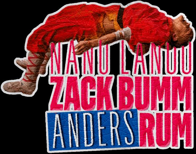 SchleFaZ-Cocktailbuch-Grafik: Nanu Lanoo Zack Bumm Anders Rum!