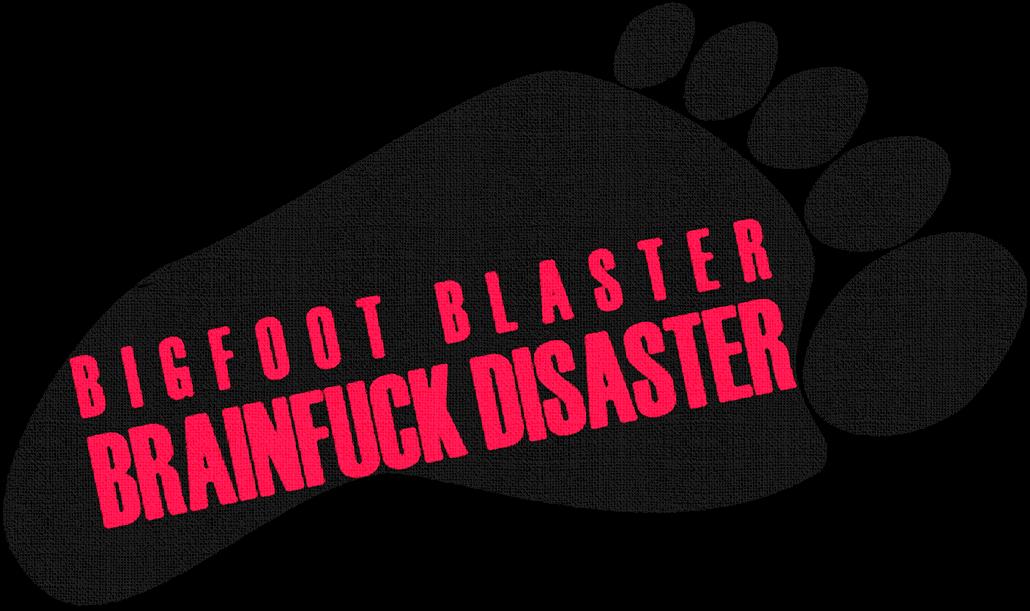 SchleFaZ-Cocktailbuch-Grafik: Bigfoot Blaster Brainfuck Disaster